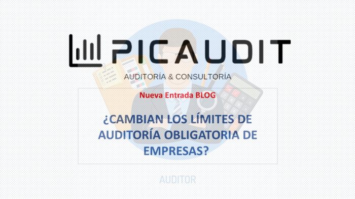 ¿CAMBIAN LOS LÍMITES PARA UNA AUDITORÍA FINANCIERA OBLIGATORIA?